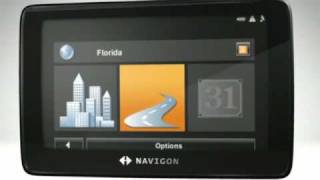 Showcasing the new NAVIGON 7200T GPS Navigator [upl. by Eppie456]