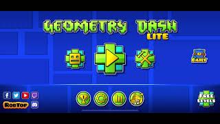 Geometry Dash Lite iOS how I play FULL STORY [upl. by Manville642]