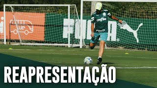 PALMEIRAS SE REAPRESENTA NA ACADEMIA DE FUTEBOL  treino do PALMEIRAS 1511 [upl. by Eerdua985]