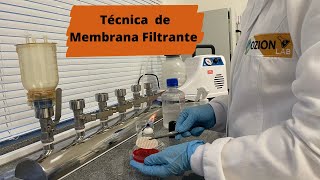 Técnica de Membrana Filtrante [upl. by Nospmoht]