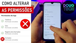 Como Alterar as PERMISSÕES dos Apps no Xiaomi [upl. by Nosnehpets]