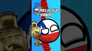 la copa américa del 2016🤑🇨🇱🇦🇷🏳️‍🌈 polandball humor [upl. by Eidnak]