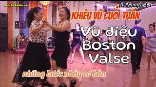 Khiêu vũ cuối tuầnvũ điệu Boston valsenhững bước nhảy cơ bản [upl. by Mcgrath95]