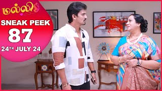 Malli Serial  EP 87 Sneak Peek  24th July 2024  Nikitha  Vijay  Saregama TV Shows Tamil [upl. by Manon]