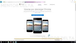 Descargar e Instalar Google Chrome Ultima Versión  2016 HD100 [upl. by Woodford]