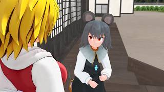 Nazrin Snaps Touhou MMD [upl. by Berlyn]