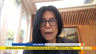 Referendum per abolire la caccia rischia di saltare proteste a Roma [upl. by Donella]