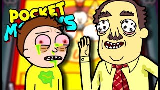 END THEIR SUFFERING  Pocket Mortys Episode 11  Gameplay Reaction [upl. by Tirrej517]