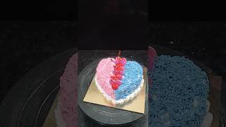 Heart shape cake heartshapecakedesign anniversarycake shortvideo cakevideo [upl. by Cilo541]