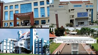 DEEMED MEDICAL COLLEGECAMPUS tourKrishna institute of medical science karad [upl. by Radloff]