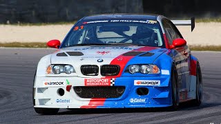 BMW M3 E46 12H Mugello 2015 Michael Fischer Duller Motorsport racemediatv Onboard BMW Touringcar [upl. by Nedlog991]