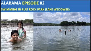 ALABAMA EPISODE 2 Swimming at Flat Rock Park Lake Wedowee alabama swimming wedowee travel [upl. by Giffer436]