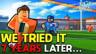 We Played JAILBREAK 7 YEARS LATER Roblox [upl. by Irving245]