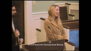 2023 12 13 Bronxville Planning Board Meeting [upl. by Fulbert]