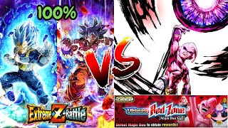 HOW GOOD ARE 100 LR AGL UI GOKU amp LR INT SSBE VEGETA VS ULTIMATE RED ZONE MAJIN BUU SAGA STAGE 4 [upl. by Airednaxela]