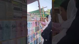 Roadside Book stall Karachi shorts ytshorts bookstall books karachi roadside [upl. by Wanfried]