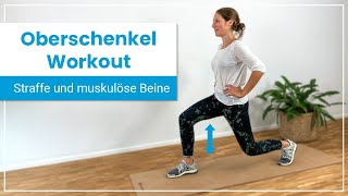 Oberschenkel Workout ➡️ Diese Übungen sorgen für straffe amp muskulöse Beine [upl. by Neville230]