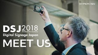 HYPERVSN™ at Digital Signage Japan 2018 [upl. by Mimajneb]