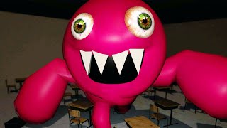 SUSSY SCHOOLGROUNDS A Horror Game that was made in 1 HOUR  3 Random Horror Games [upl. by Attenaz]