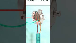 380 220 motor rotation video viralvideo troubleshooting ideas [upl. by Ecyaj]