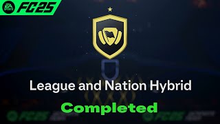 League And Nation Hybrid SBC Solution Completed  Cheapest Solution FC 25 [upl. by Nnav629]