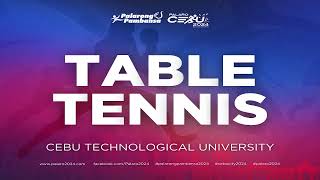 PALARONG PAMBANSA 2024  TABLE TENNIS TABLE 2 MATCH 13 SEC GIRLS  DOUBLES GROUP A CTUMAIN [upl. by Cheung]