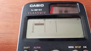 Uso de calculadora  Regresión Lineal  Casio fx991EX [upl. by Anahtor34]