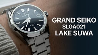 Grand Seiko Lake Suwa SLGA021 Spring Drive [upl. by Nnainot]