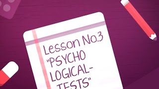 Psychological Assessment Lesson 3  Types of Psychological Test [upl. by December676]