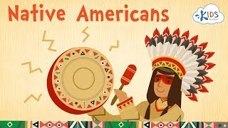 Native Americans for Kids Cherokee Apache Navajo Iroquois and Sioux  Kids Academy [upl. by Lisha640]