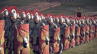 Rome Vs Germanic Tribes  10000 Unit cinematic battle  Total War Rome II [upl. by Immot77]