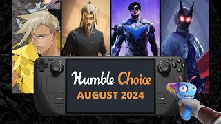 HUMBLE CHOICE AUGUST 2024  All games on Steam Deck [upl. by Meneau]