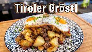 Genuss aus den Bergen Tiroler Gröstl leicht gemacht  bbqschwabe [upl. by Locklin]