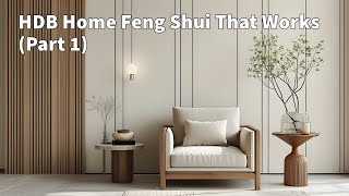 Feng Shui Tips for HDB Home That Works  Part 1 Personal Experience [upl. by Leggat]