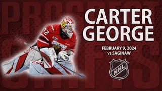 Carter George vs Saginaw  Feb 9 2024 [upl. by Eisoj69]