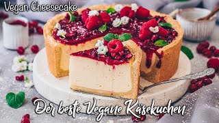 Der BESTE Vegane Käsekuchen ♡ Super cremig einfach amp so lecker ♡ Cheesecake Rezept [upl. by Pardew]