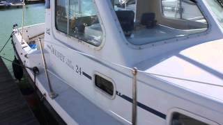 Orkney Pilothouse 24 Day Angler  Boatshedcom  Boat Ref206510 [upl. by Kamillah]