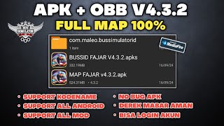 UPDATE APK  OBB BUSSID V432 FULL MAP amp NO BUG  SUPPORT KODENAME  BUSSID V432 [upl. by Millham]