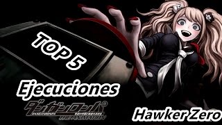 Top 5 Ejecuciones más crueles de Danganronpa [upl. by Acirred717]