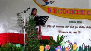 032912  SPED Recognition Day  Opening Remarks [upl. by Ennoryt]