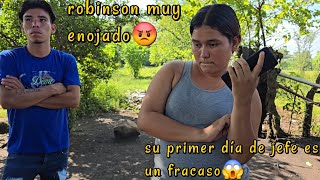 Robinson Muy Enojado😡Su Primer Dia De Jefe Es Un Total Fracaso😱Jorge Tubo Que Arreglar El Problema [upl. by Anide]