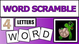 Scrambled Words Games  Jumbled Word Game  Guess the Word Game  Word Scramble  SW Scramble [upl. by Marcie]