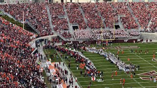 Virginia Tech Enter Sandman Entrance vs Clemson 2024 [upl. by Telfer915]