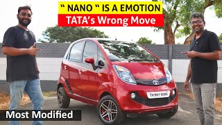 Luxury TATA Nano Car  Modified TATA Nano  நீங்க Nanoவ miss பன்றிங்களா  Birlas Parvai [upl. by Snej]