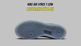 Nike Air Force 1 Low Reflective Swoosh [upl. by Netsirc170]