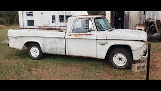 Throwing tires on and painting the floor of the old dodge Revival pt 16 [upl. by Noeruat]