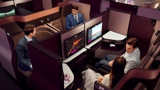 Introducing Qsuite  Qatar Airways New Business Class [upl. by Galligan165]