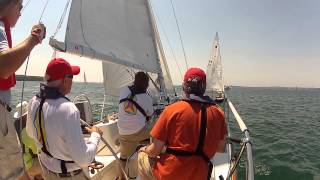 Bayfield Race Week Collision whos at fault [upl. by Anaeda]