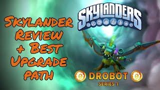 Skylanders  Drobot Best Upgrade Path  Review [upl. by Erdnaet472]