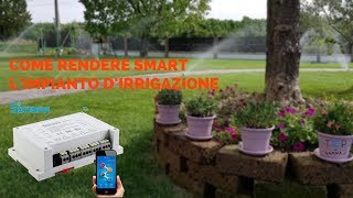 Impianto Irrigazione per la Casa Domotica con Sonoff 4CH Pro SMART Switch WiFi [upl. by Norrie]